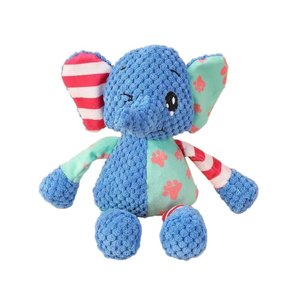  Don Trompas - Peluche resistente con forma de elefante para perros
