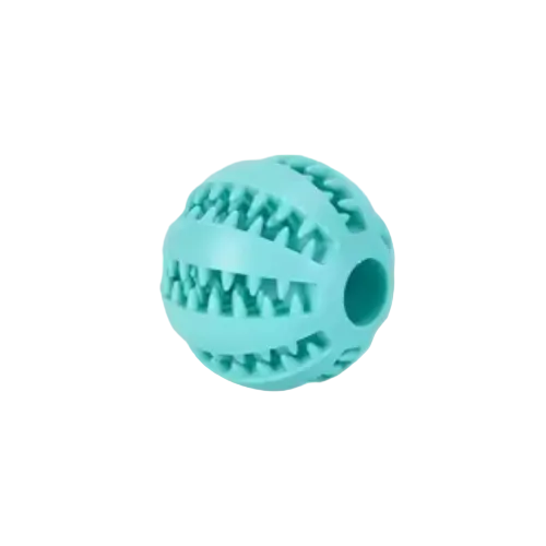 Pelota Mordisco Azul - Juguete dental para perros