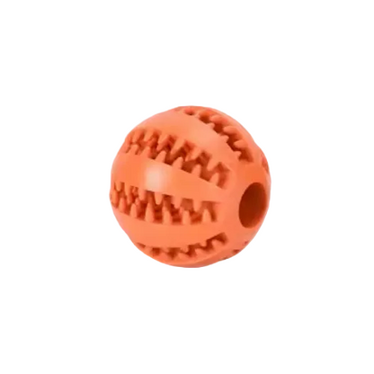 Pelota Mordisco Naranja - Juguete dental para perros