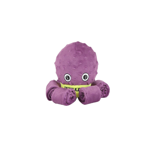 Pulpo Antiaburrimiento Morado Cerrado - Juguete snuffle para perros
