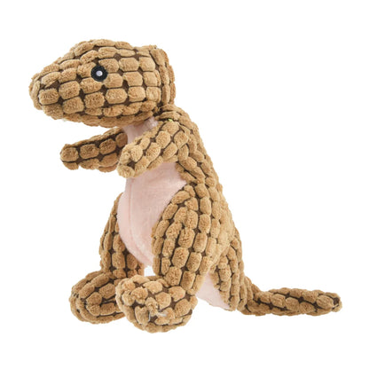 Rexito - Peluche resistente con forma de dinosaurio para perros